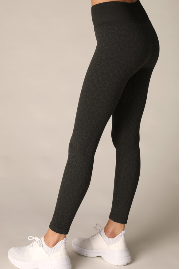 Balance Athletica Midnight Snow Leopard Leggings Gray Size XS - $31 - From  kaitlynn
