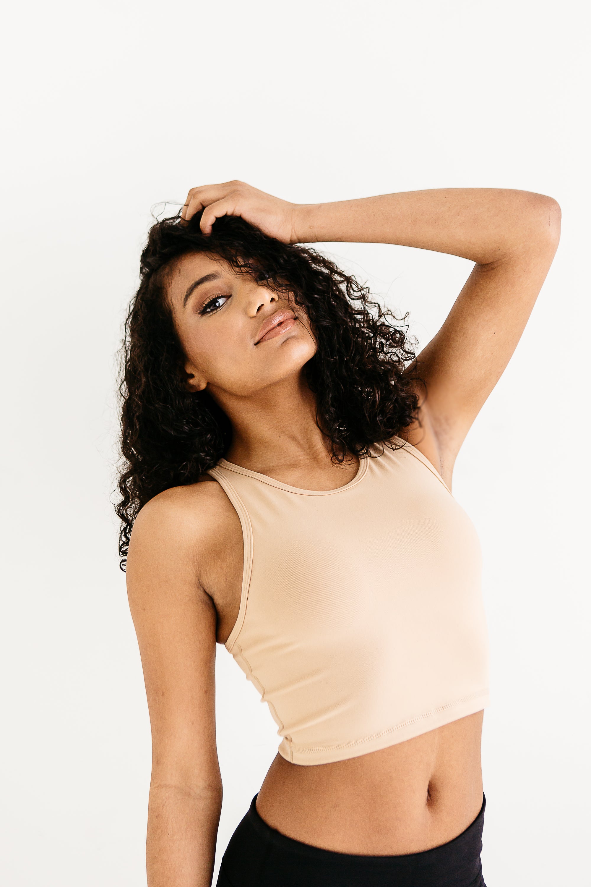 Crop Til You Drop Nude Top – BODYRENN